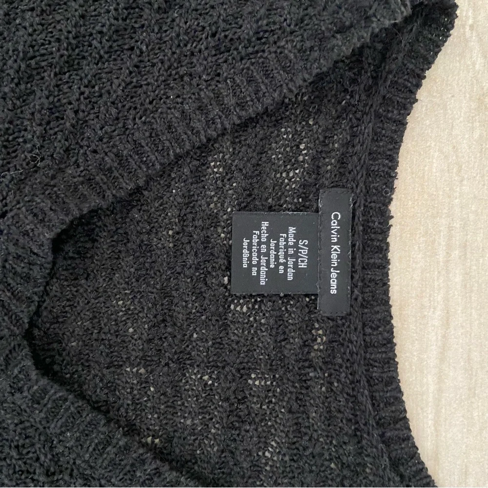 Calvin Klein / Buffalo Womens Black and White Knit Sweaters Small - Picture 5 of 7